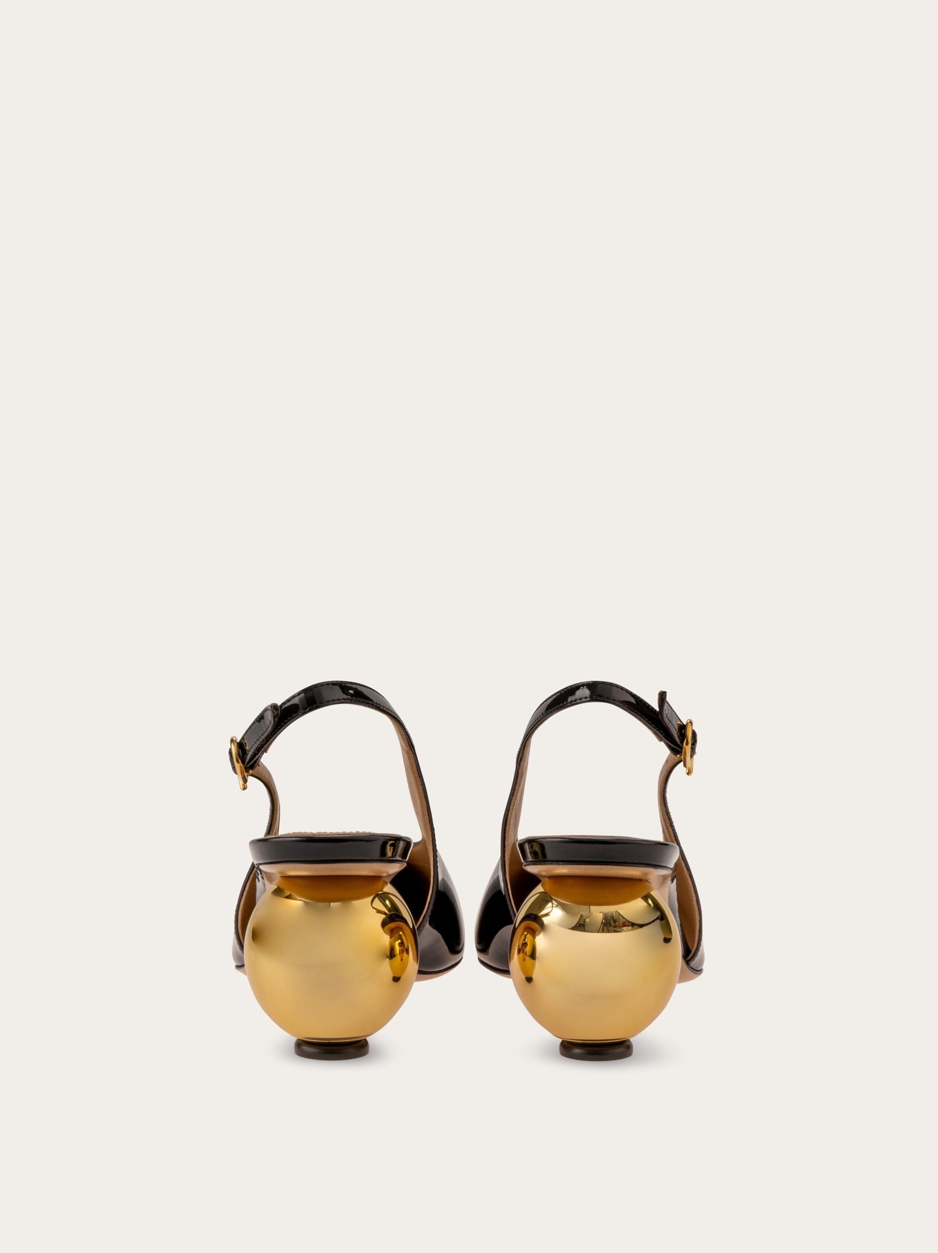 Ferragamo Spherical heel slingback pump - Image 5